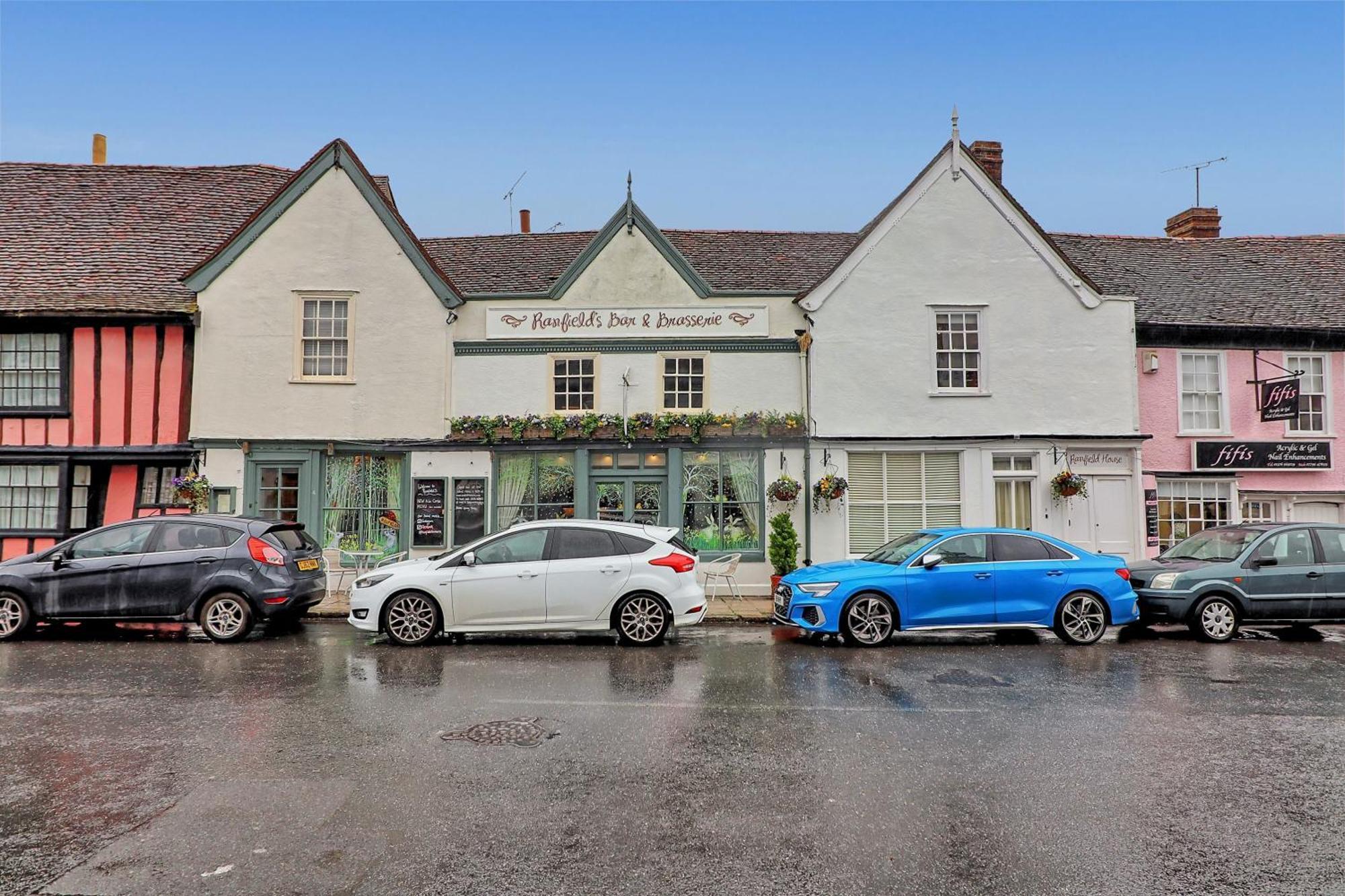 Ranfield'S Brasserie Hotel Rooms Coggeshall Exteriör bild